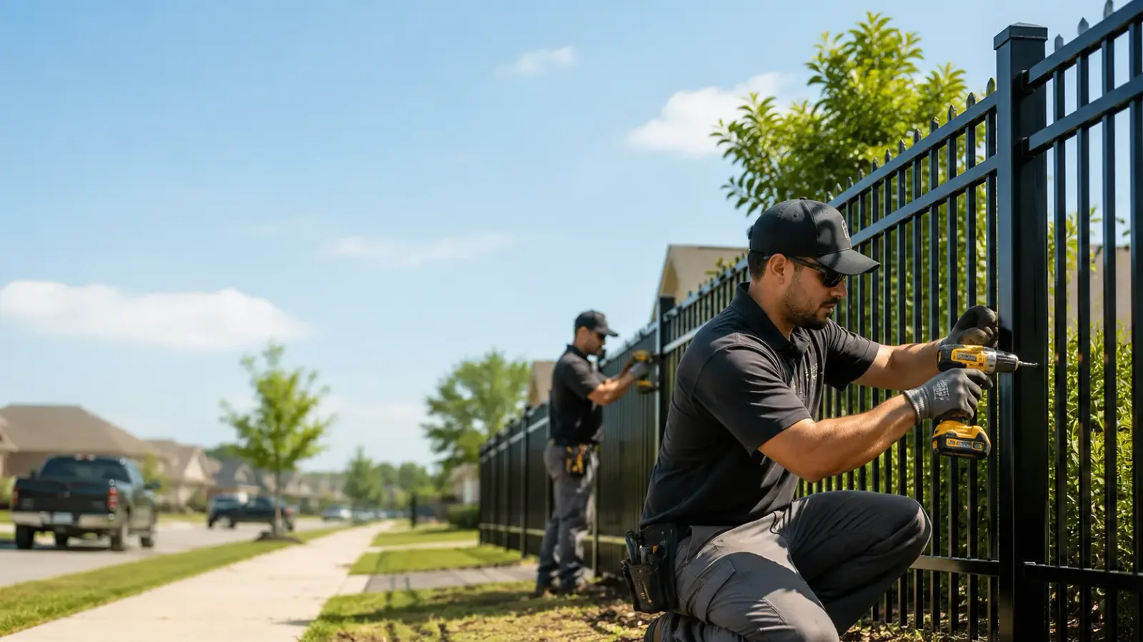 Metal Fence Installation in Palestine, TX